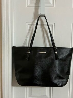 Nine West Society Girl Black Tote